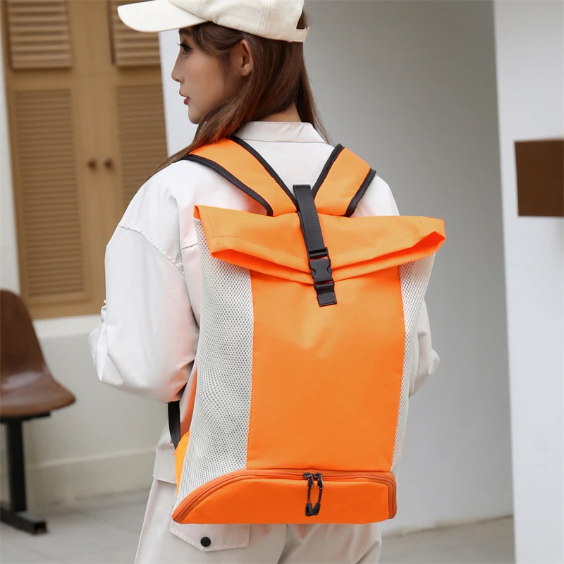 

2023 New Men Women Popular Oxford Cloth Backpacks Daily Leisure Students Bags Schoolbags Fashionable Multi-Zipper For Working