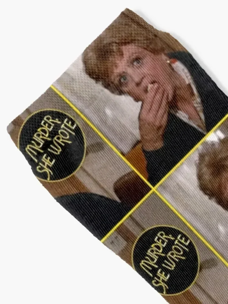 Jessica Fletcher - Murder She Wrote v. 2 Socks hiphop FASHION Woman Socks Men's