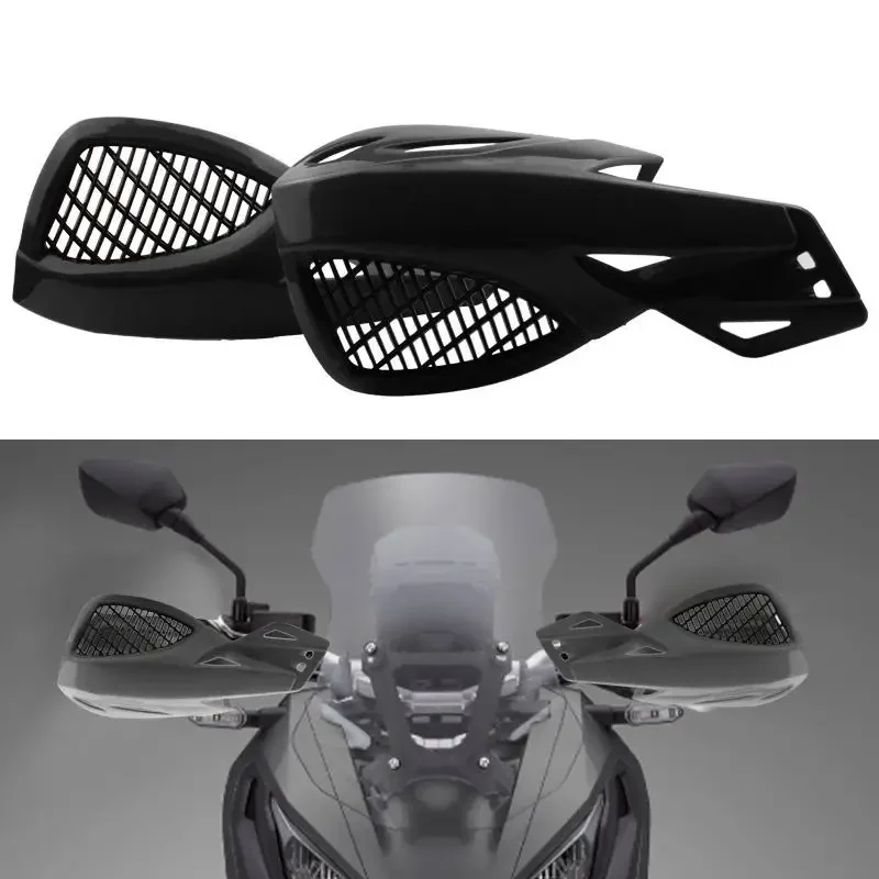 2 Stuks Motorfiets Accessoires Motorfiets Bewaker Gemodificeerd Stuur Voorruit Anti-Val Bewaker Hand