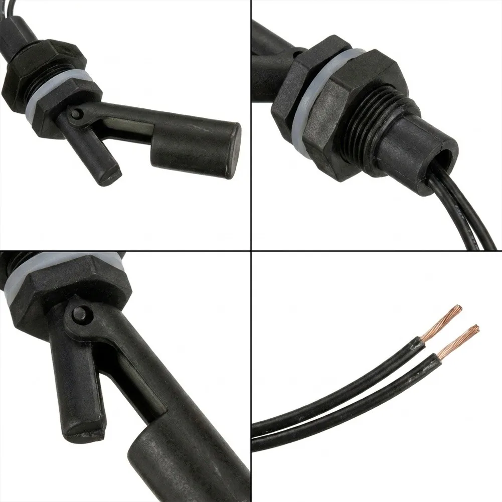 5 Horizontal Water Level Float Switches Compatible with Aquariums Hydroponics Garden Ponds and Industrial Water For Tanks