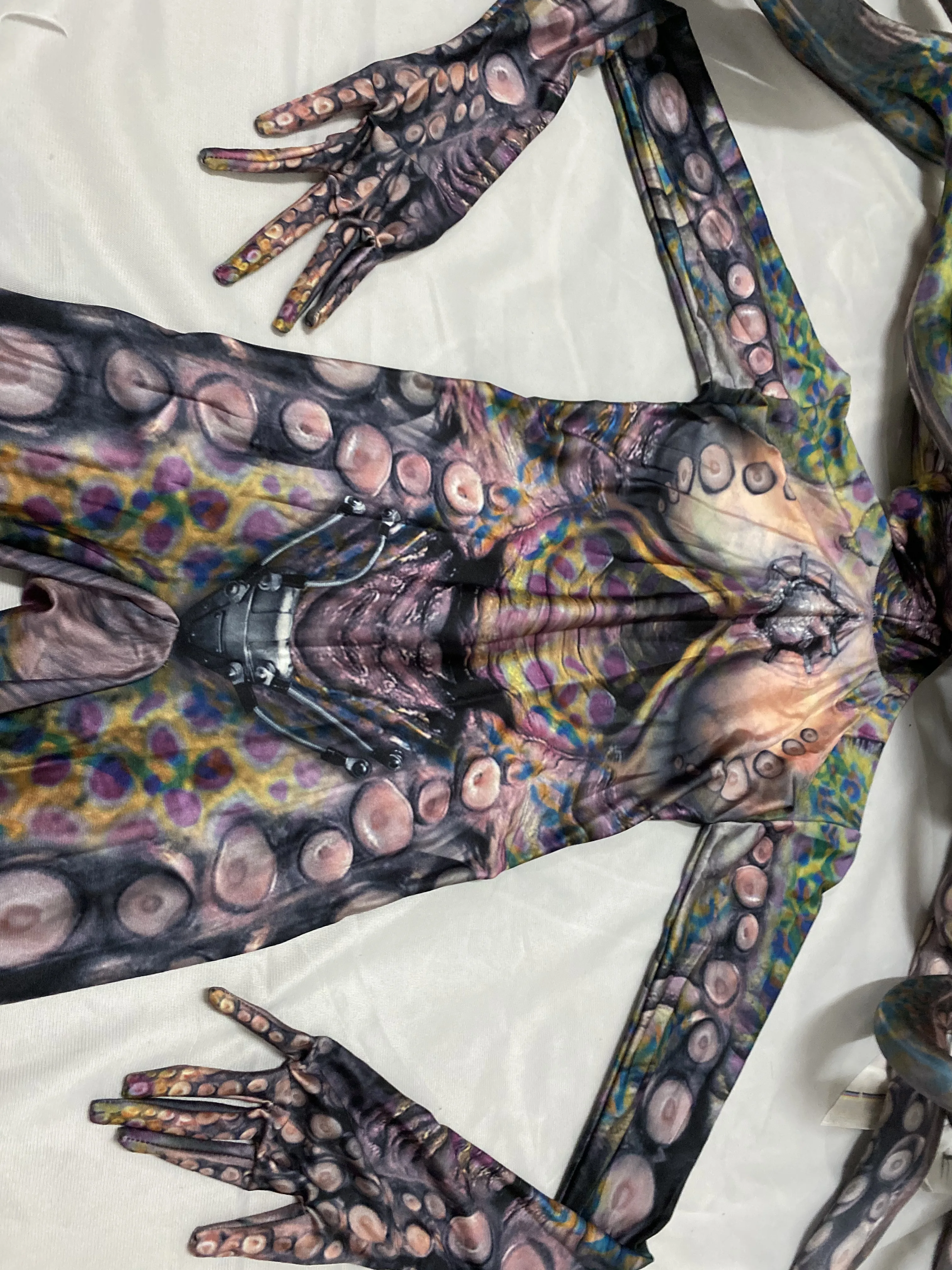 Terrifying Octopus Monster Roleplaying Costume Female And Male Tentacle Jumpsuit Adult Role-playing Halloween Dancer Performance