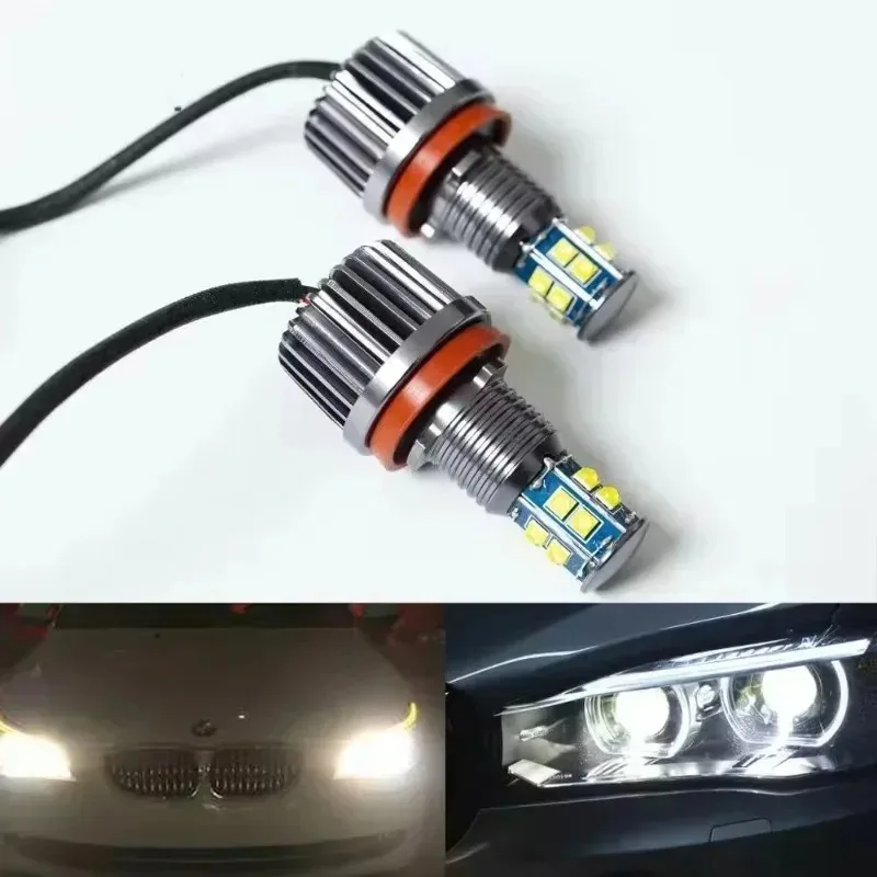 

For 1pcs Angel Eyes Halo Light Bulb 30W LED H8 Light Bulb E92 E90 E91 E93 E82 E87 E88 E60 E61 E63/E64 E84 E70 E71 E89