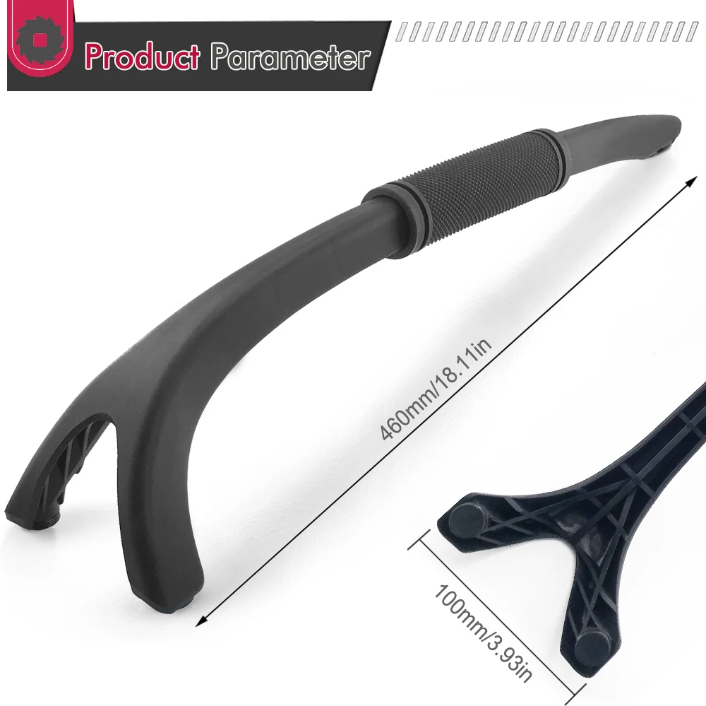 منشار ميتري اضغط للأسفل، مقبض دفع آمن لأعمال النجارة، مقبض مطاطي ناعم قابل للتعديل، عصا دفع لمناشير الطاولة في النجارة #6