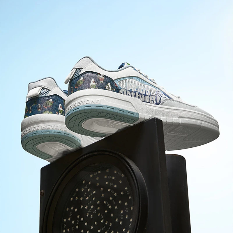 361 Degrees Xingyue Men's Leisure Board Shoes Mr.Donoting Collaboration New Trendy Summer Breathable Male Sneakers 672626606 view 2