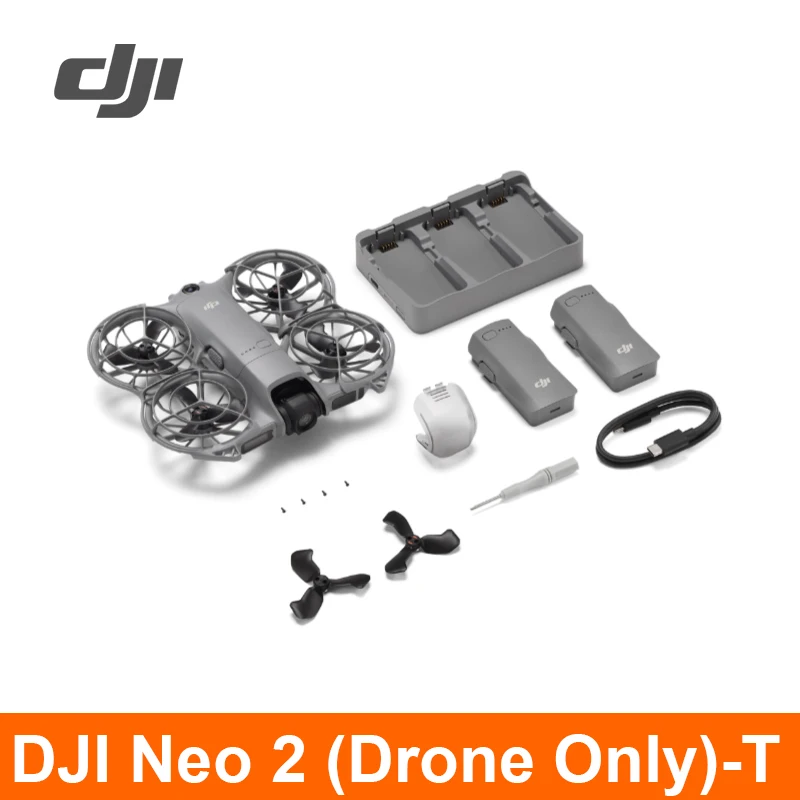 DJI Neo2 Drone Fly Camera Drone 4K gestabiliseerde video 151g Licht en draagbaar Volledige dekking Propellerbeschermer negen 2 C0