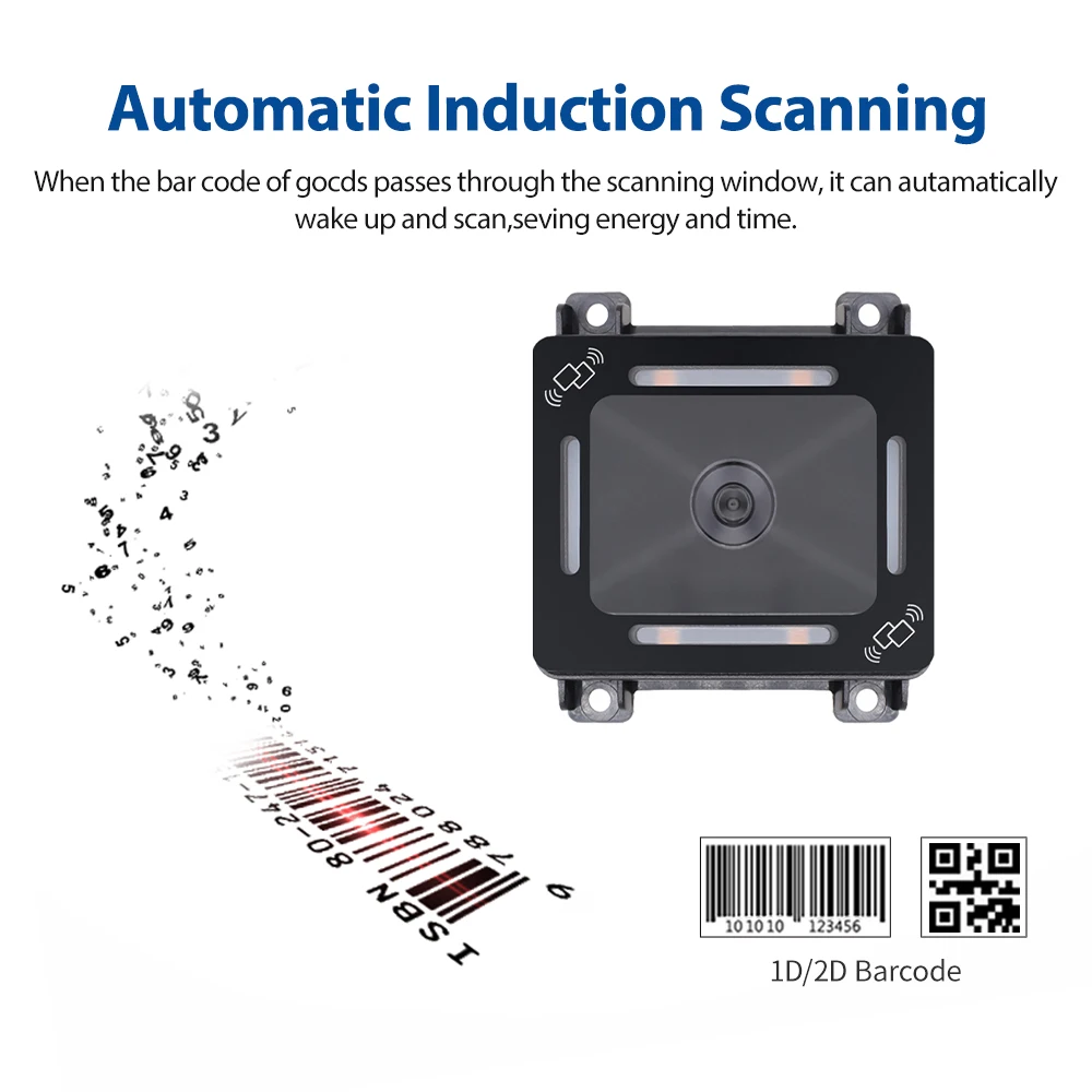 Self-developed Embedded Image 1D and 2D Barcode Scanning Module With Strong Auto-sensing