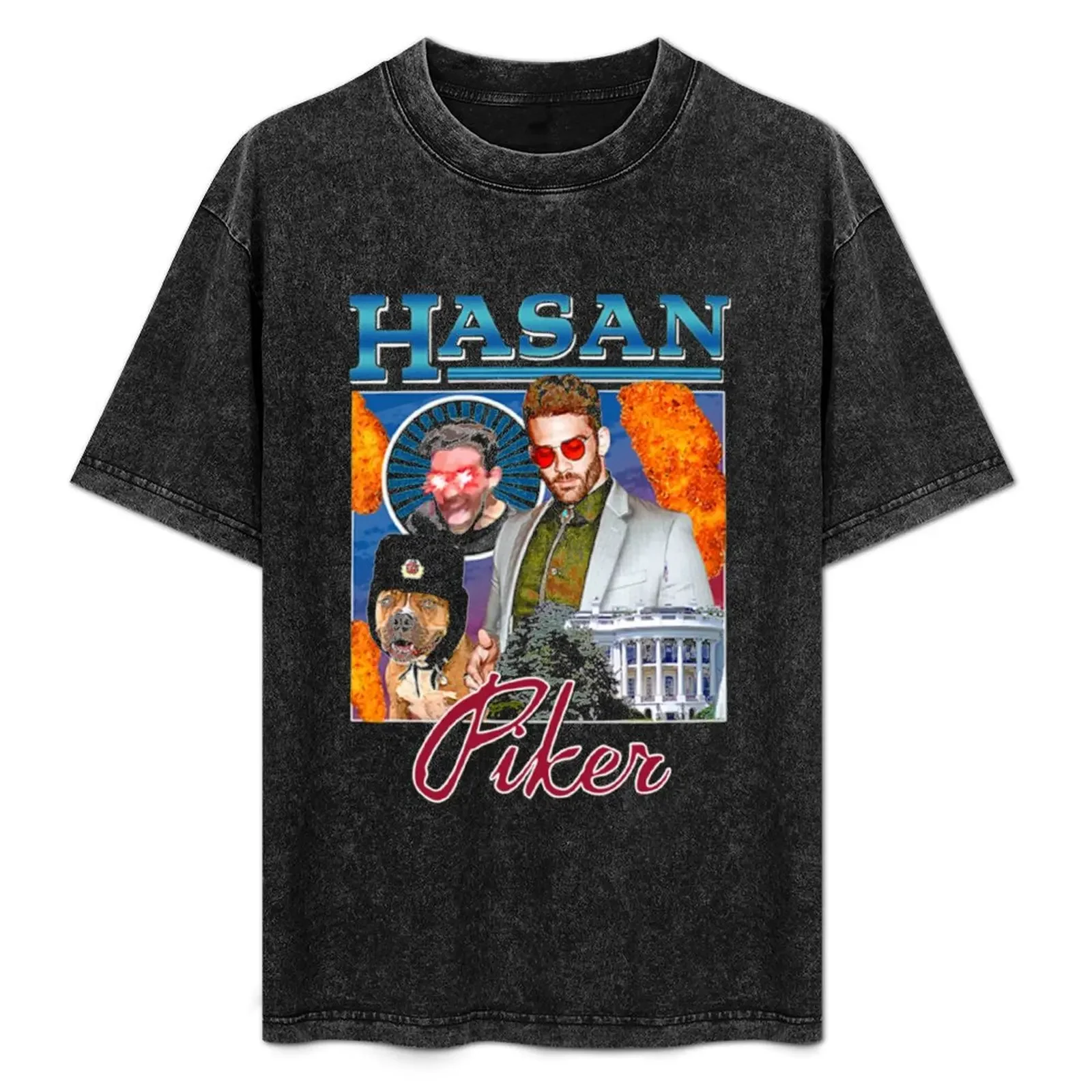 

Hasan Piker T-Shirt Holiday Lightweight T-Shirt
