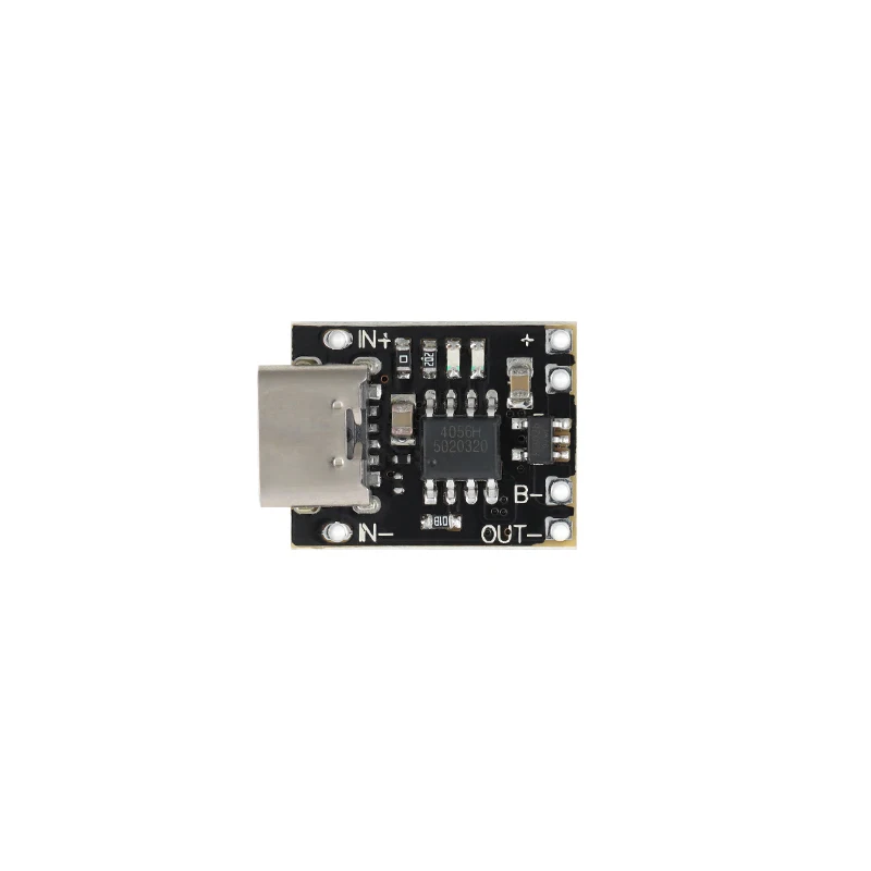 Picture 5: 5Pcs/1pc Type-c/Micro USB Mini Lithium Battery Charging Module Charging Board 1A 3.7V 4.2V TP4056 18650 Charger Module