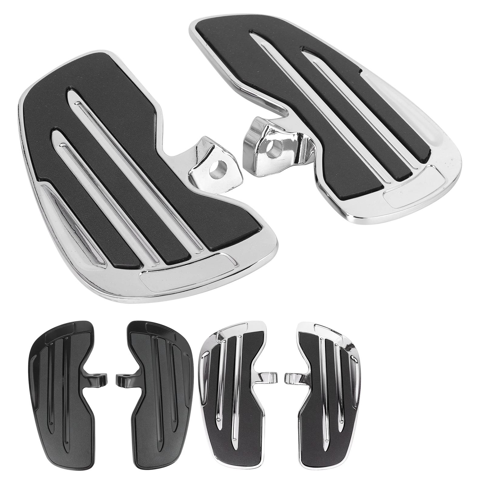 

Aluminum Front Rider Floorboards Foot Pegs Footboard Fit for Indian Scout / Sixty / Bobber 2015‑2021 Motorcycle Footpeg
