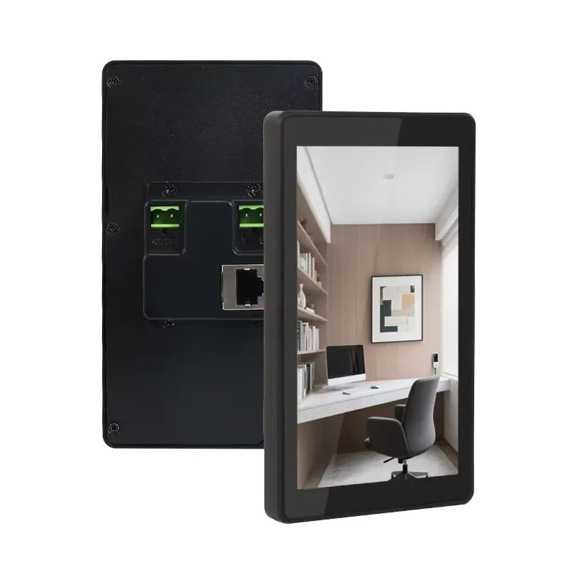 for Portworld YC-SM55P Luxury Aluminum 5.5 Inch RK3576 Android 14 Center Control Panel for Lighting Control with CE Support