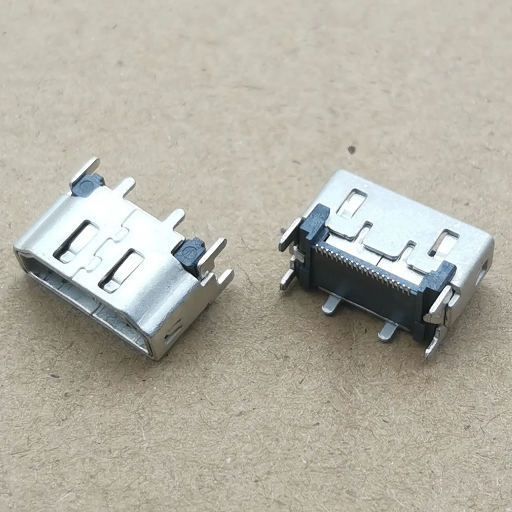 5PCS 19P HDMI-compatible Port Jack Plug Connector 19PIN Vertical SMT SMD 180 Degree 19 PIN HD Socket Female H=9.5MM