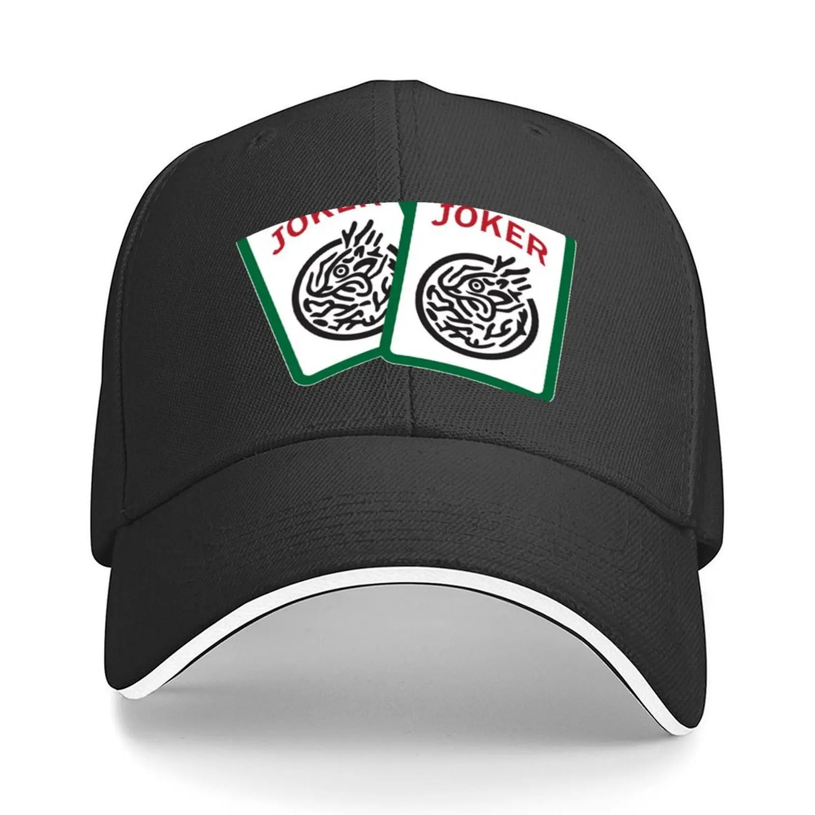 

Mahjongg There Are No Jokers In A Pair! Baseball Cap fishing hat Male hat men's big size hat Women Men's