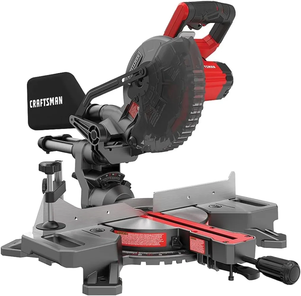 

Cordless Sliding Miter Saw 7-1/4 inch Single Bevel Battery and Charger Included chainsaw accessories table saw power tools