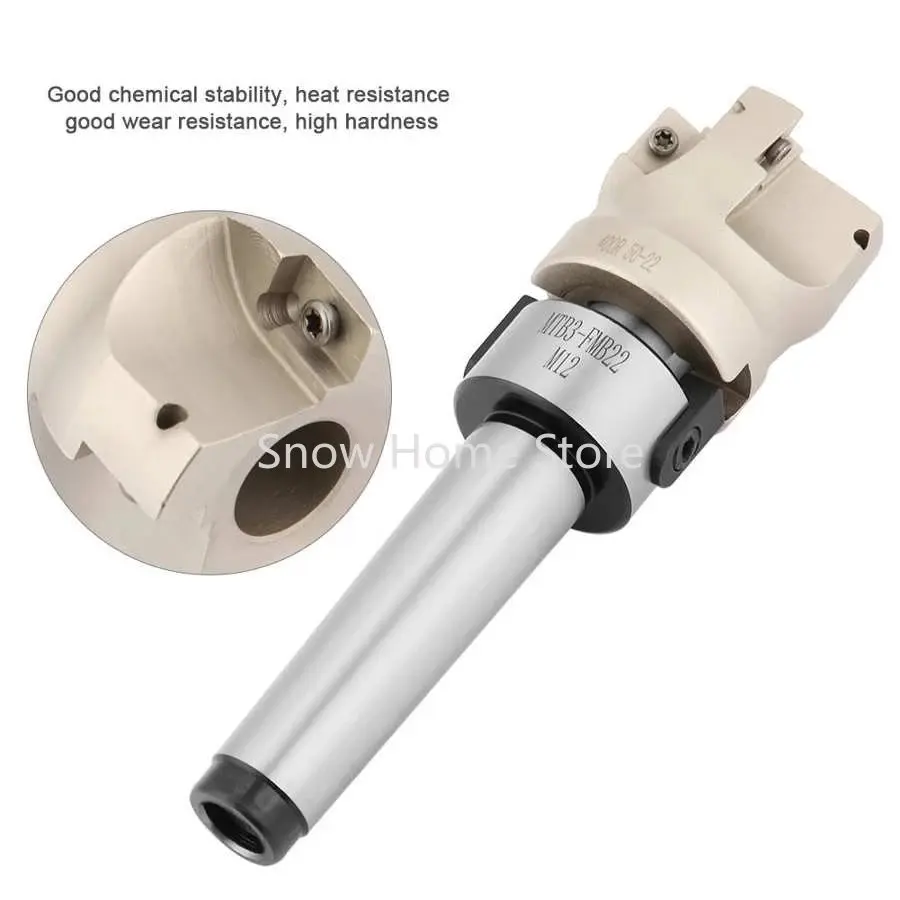 Imagem -06 - Conjunto Rosto Fresa Mt3-fmb22 Titular Extensão 400r5022 Rosto End Mill Cortador 10 Peças Apmt1604 Cnc Carboneto Inserções 1