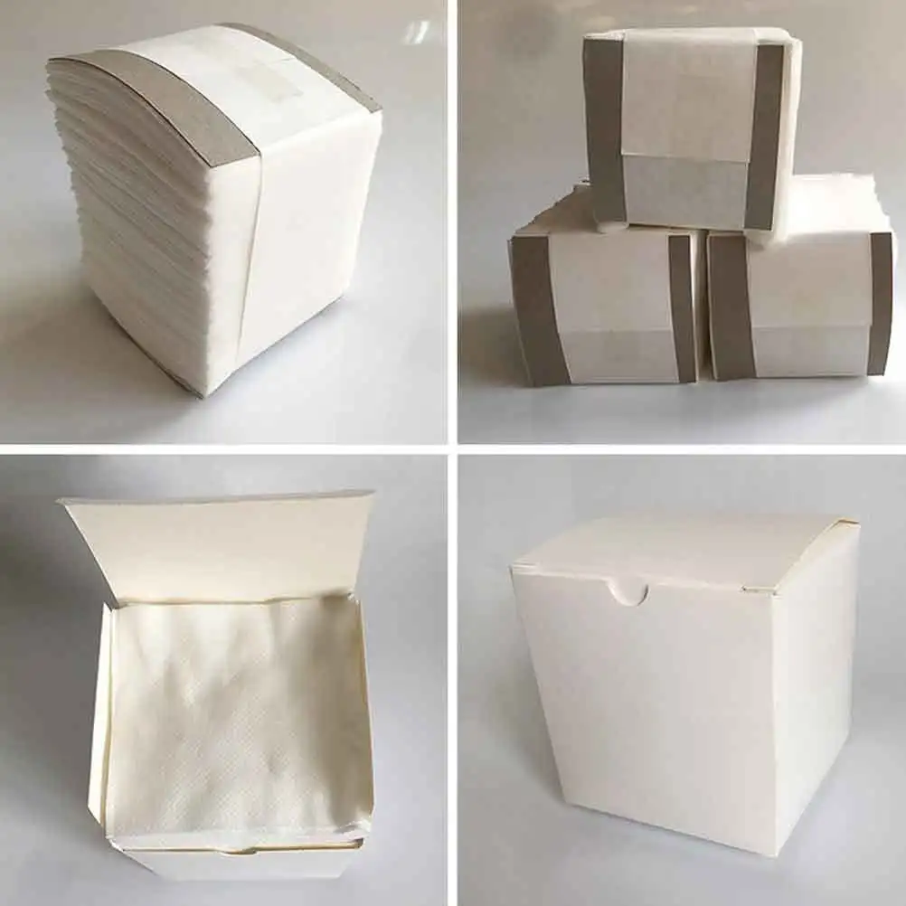 Tampons lingettes pour le visage, feuilles de démaquillage non tissées, légers et portables, outils de soins de la peau sanitaires pour l'art des ongles et le quotidien, 300 pièces