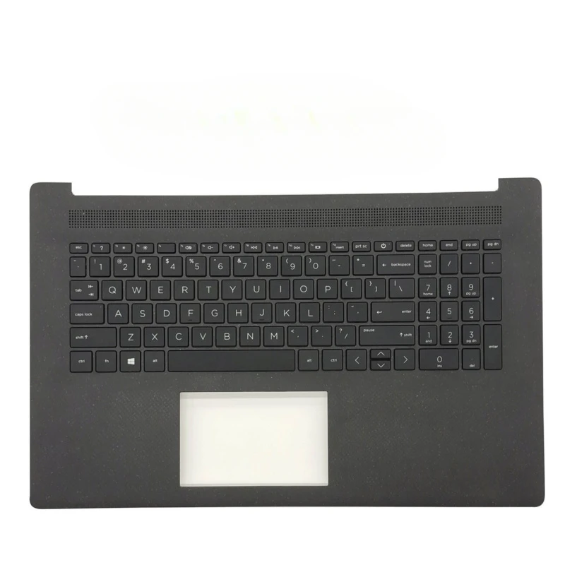 

New for HP 17-cn 17-cp 17t-cn palmrest non-backlit keyboard m502021 -001 Black