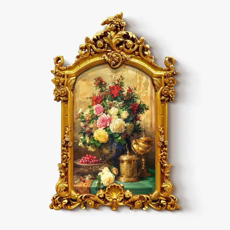 DSA entrance decorative painting corridor hanging painting simple, flower rose painting bedroom aisle decoration
