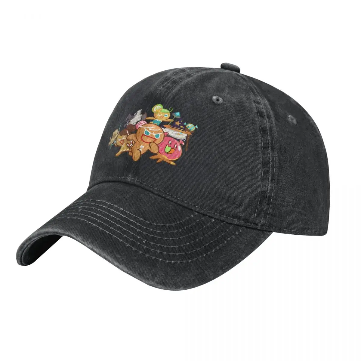 Cookie Run Kingdoms Multicolor Hat Peaked Women's Cap Game Personalized Visor Protection Hats