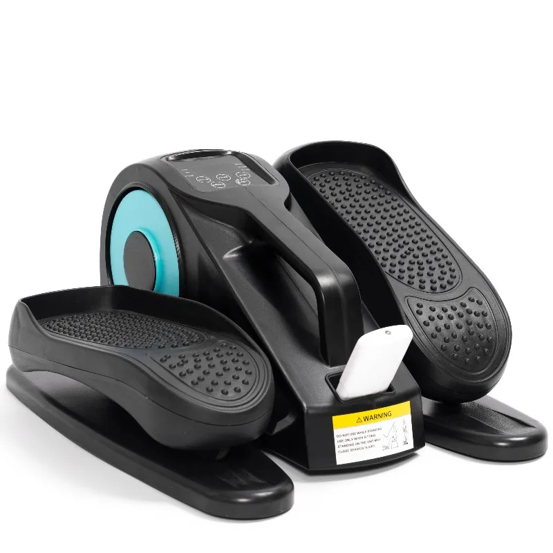 Under Desk Elliptical Peddler Portable Foot & Leg Pedal Exerciser for Home or Work Optional