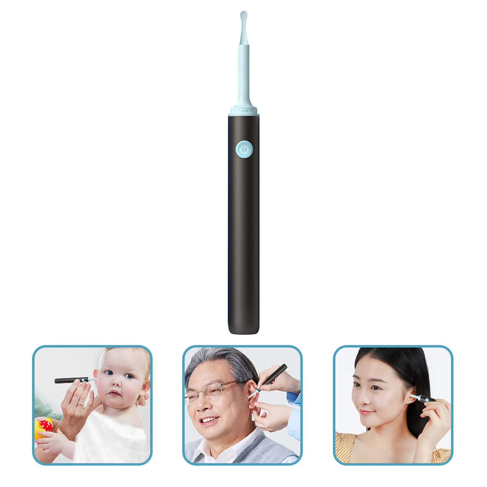 

Ear Wax Removal Tool Hd Visual Endoscope 360 Rotation App Control Ear Cleaner Kit with Temperature Control Comfortable Use