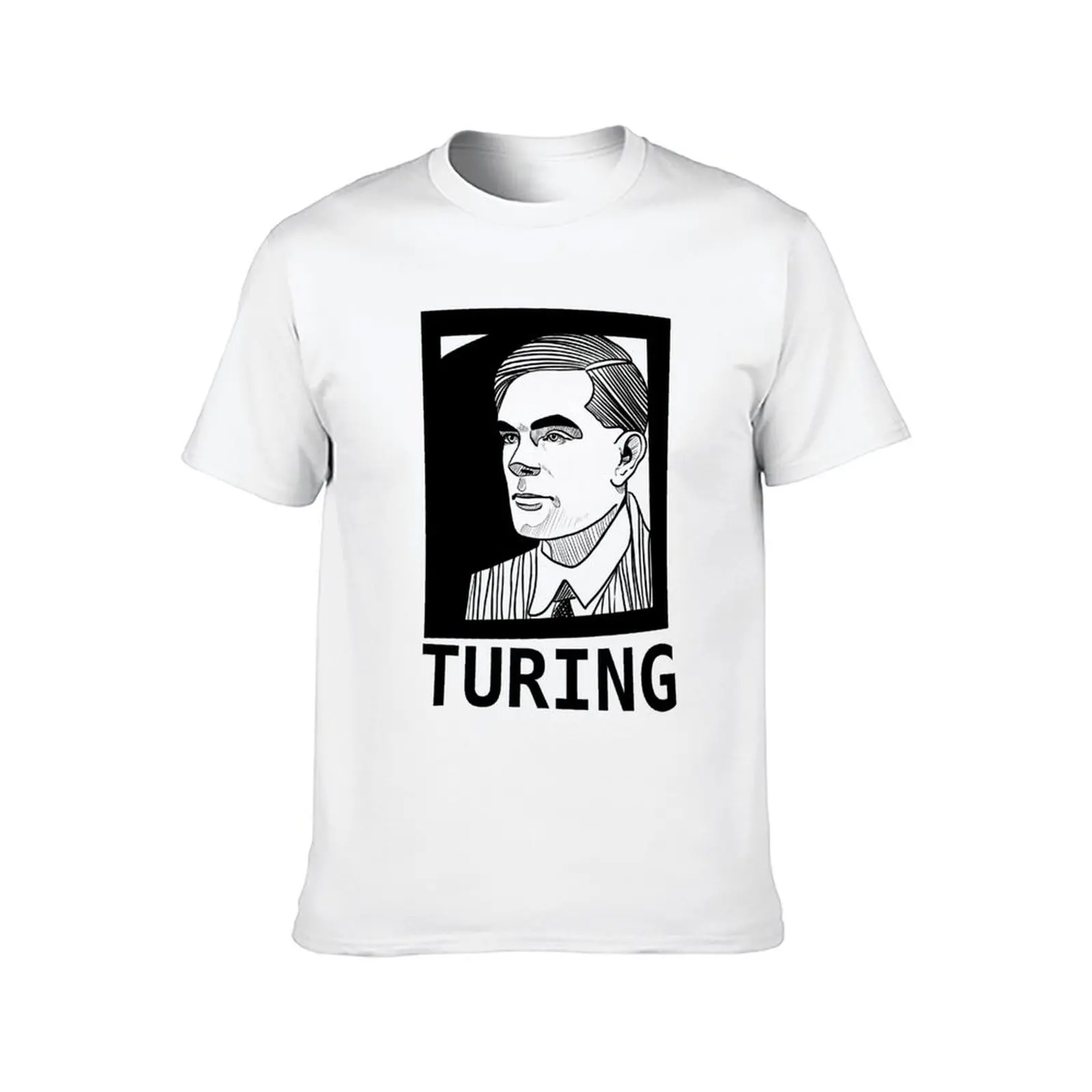 Turing T-Shirt vintage anime shirt summer shirt anime boys whites mens designer clothes