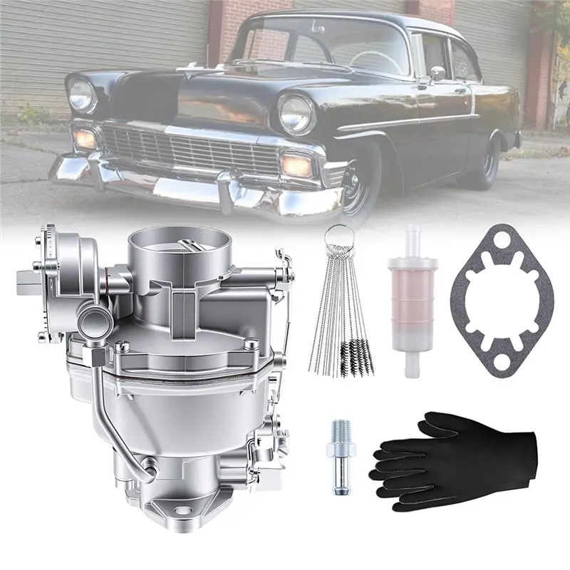 Reliable-Carburetor Kit With Automatic Choke- Rochester BC 1 Barreel- NEW 7003538 7003536 For Chevy 235Ci 3.8L I6