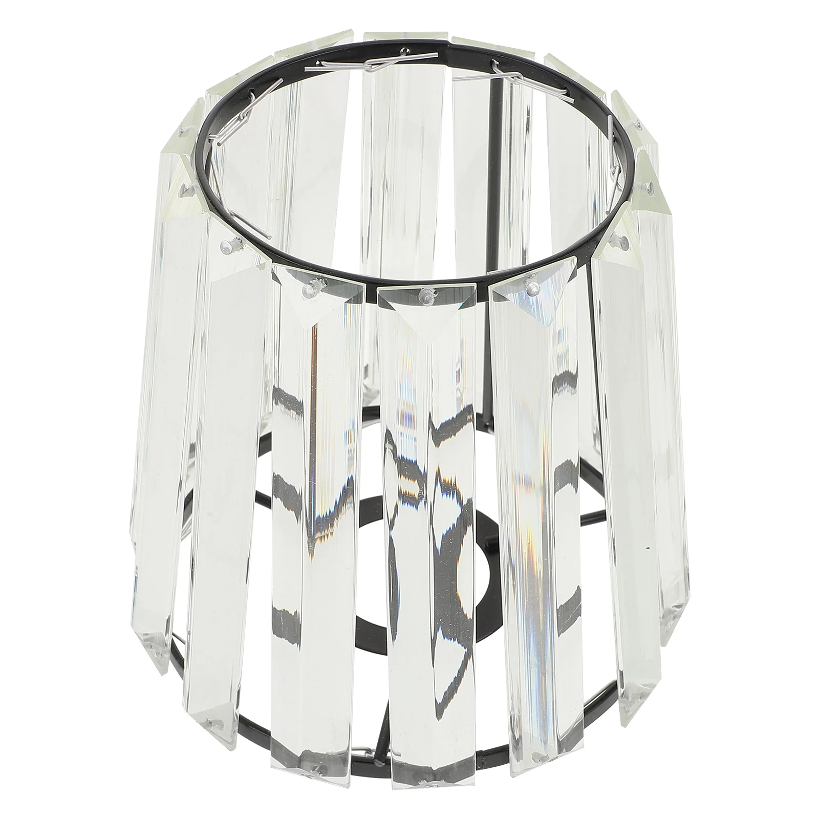 

Crystal Glass Lampshade Replacement Small Shades Table Hanging Light for Floor Pendant Lights Translucent