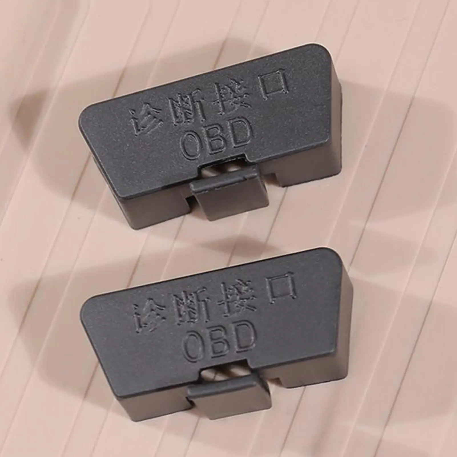 OBD Port Cover Protector, Dust Proof Interface Seal Caps for OBD2 Scanner Connector, Automotive Diagnostic Port Accessories