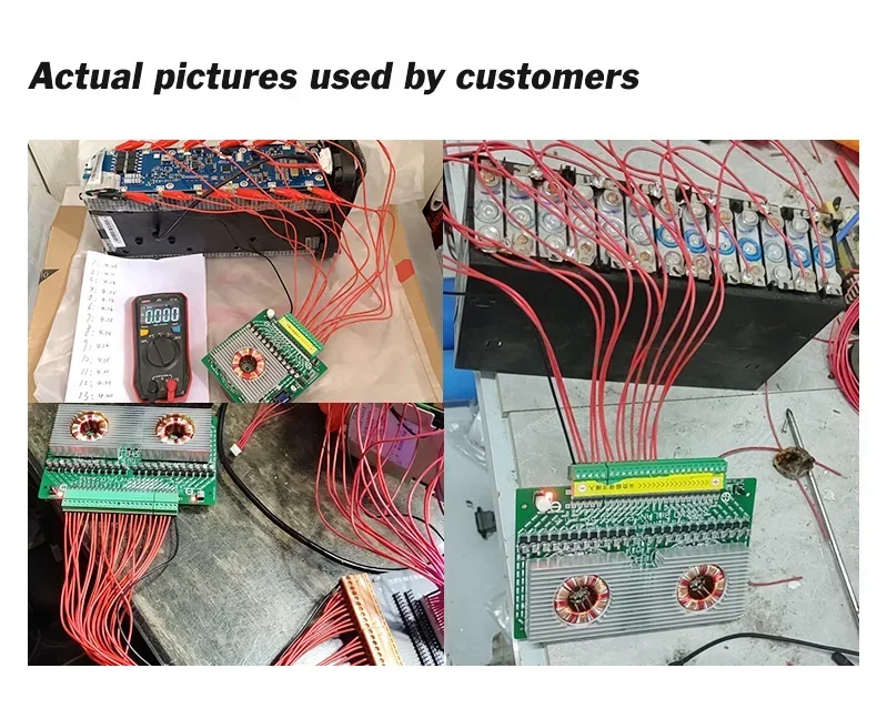 8A Active Equalizer LiFePo4 Li-ion Battery Balancer Balance Board 18650 Battery Pack Energy Transfer 4S 8S 16S 24S