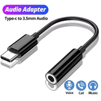 USB Headphone Connector Adapter Type C To 3.5mm Earphone Jack Audio Cable Adapter for Huawei Mate 30 P30 Xiaomi Android Phone