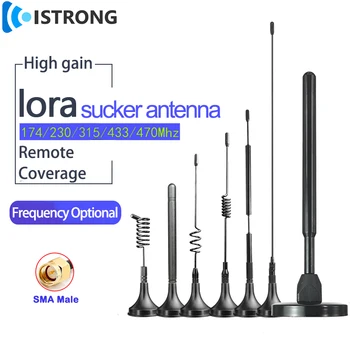 10dBi Lora Omni anten manyetik 315/433/470MHz açık amplifikatör SMA erkek uzun menzilli sinyal arttırıcı için kablosuz veri alıcısı