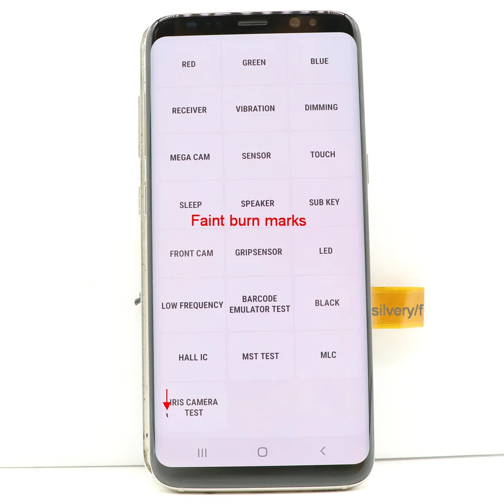 With defects For Samsung Galaxy S8 LCD Screen Display 5.8\