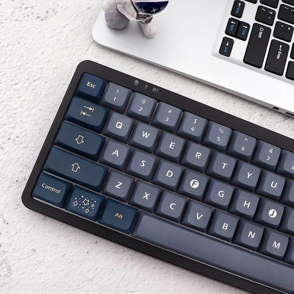 Stargazing XDA keycap sublimazione su cinque lati 133 tasti PBT compatibile 64/68/104 tastiera meccanica 7U piccolo set completo