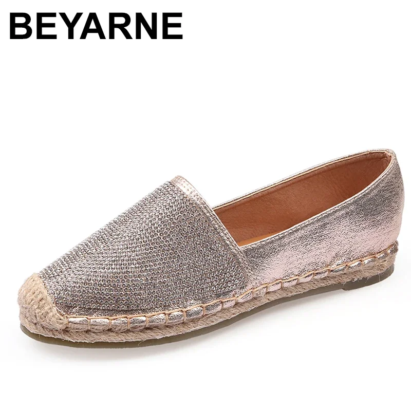 Fisherman Shoes Women Flats Casual Round Toe Spring Lazy Loafers Bling Woman Single Sneakers Summer Shoes Brand Female Flats