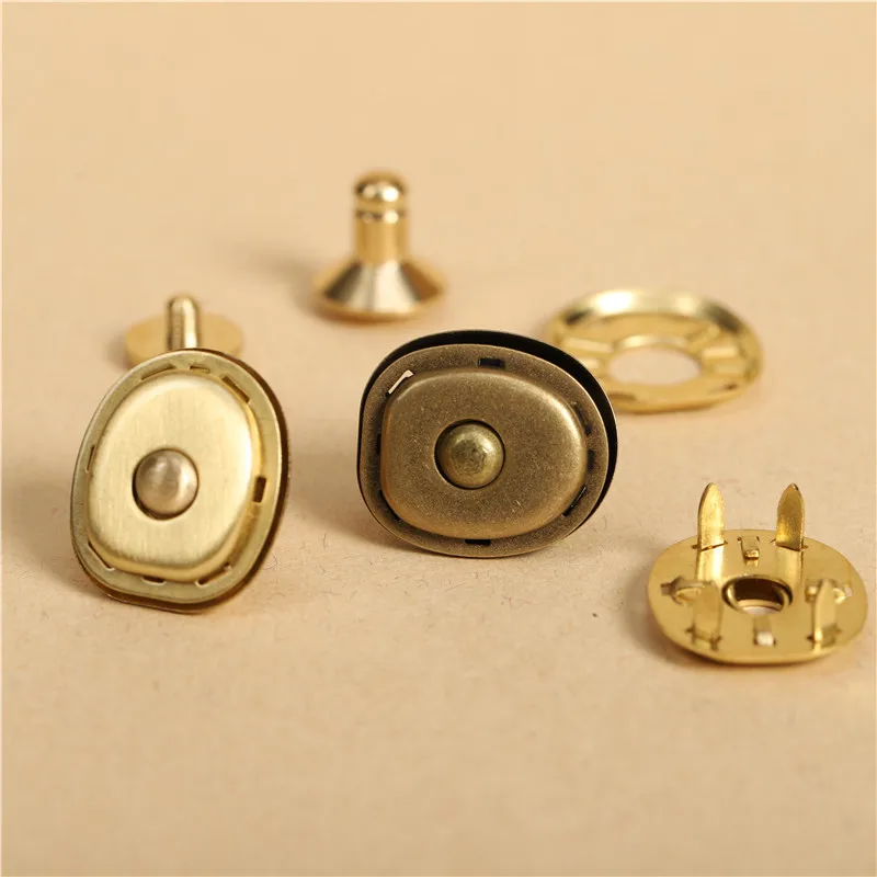 Metal Clasp Lock for DIY Handbag, Craft Bag, Purse Buckle, Hardware Tool, Leather Accessories, 5Pcs