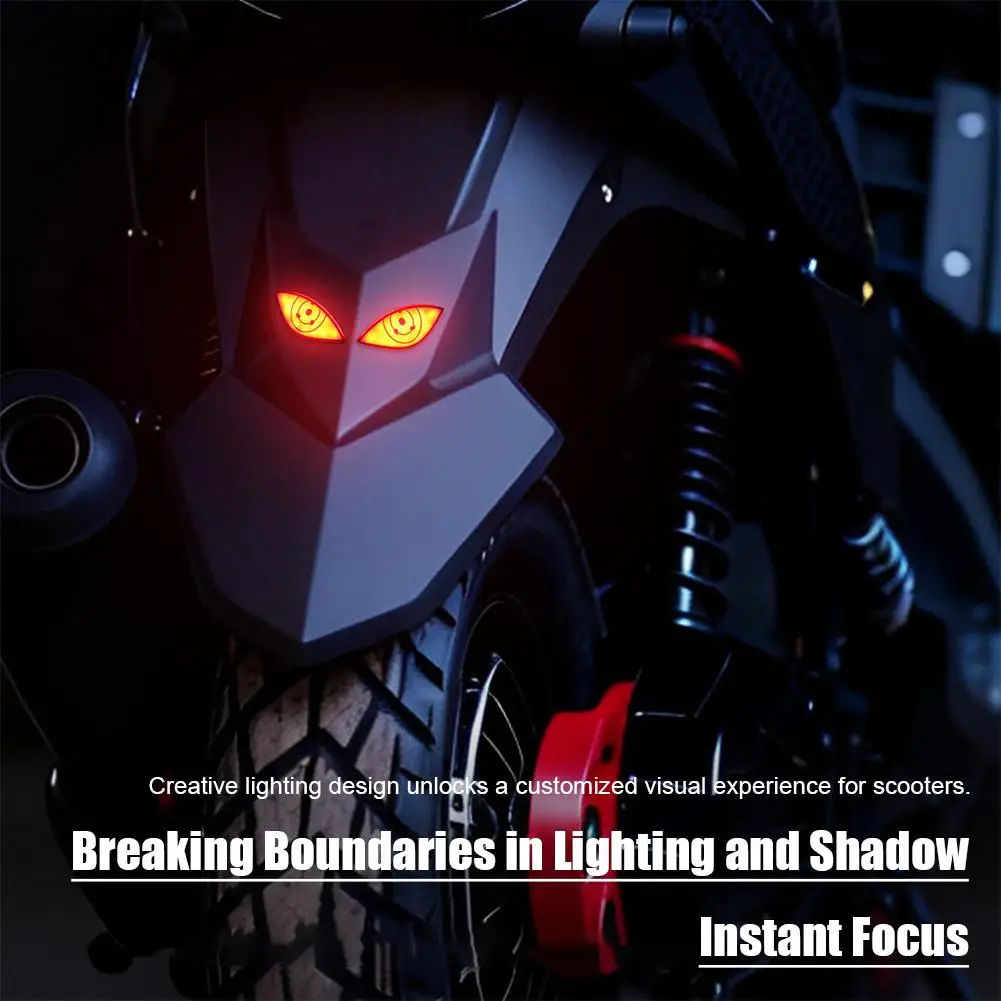 

Мотоциклетный светодиодный задний сигнальный фонарь, лампа номерного знака, 12 В, фара «орлиный глаз», вспышка, стробоскоп для украшения двигателя автомобиля D5B7