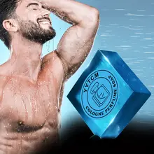 Jabón de Colonia para Hombre, Jabón Perfumado de Colonia, Jabón de Sándalo, Jabón de Baño, Jabón Facial, Jabón Corporal, Jabón Artesanal con Aceites Esenciales 70g 4.000+