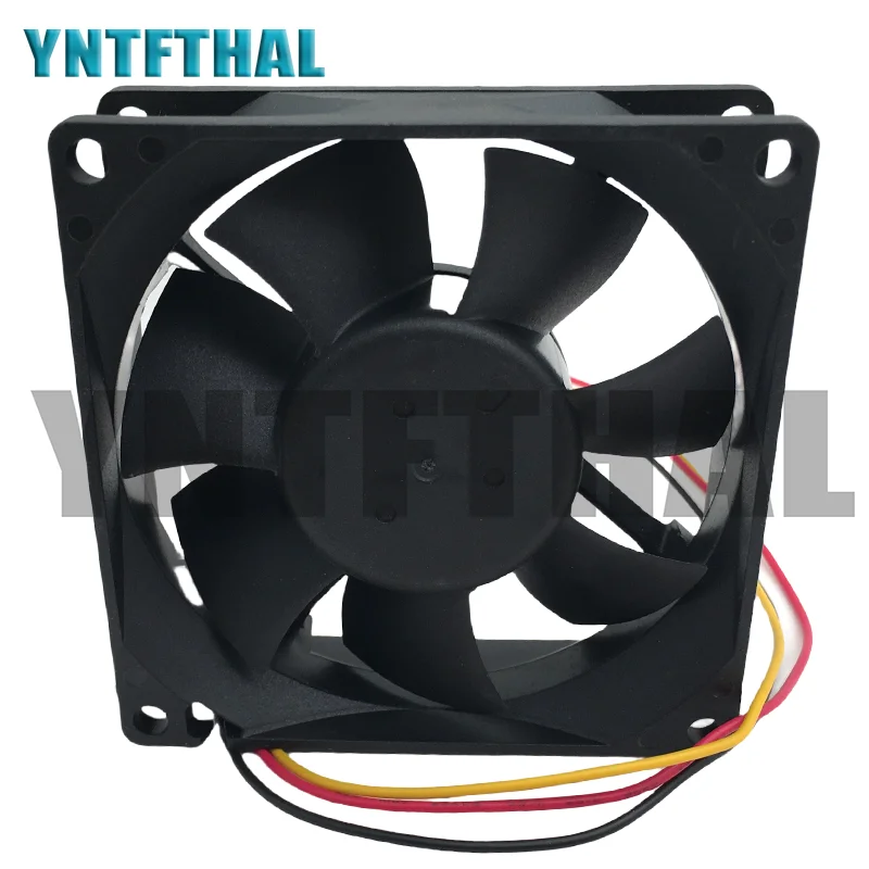 Imagem -02 - Ventilador de Refrigeração Dwph Fios Efc08e12d-ef05 dc 12v 0.4a 80x80x25 mm Novo