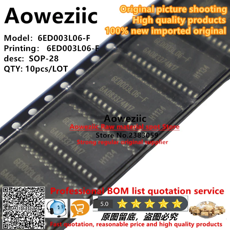 Aoweziic   100% new imported original  6ED003L06-F 6ED003L06-F2 6ED003L06 SOP-28 Automobile computer board driver chip