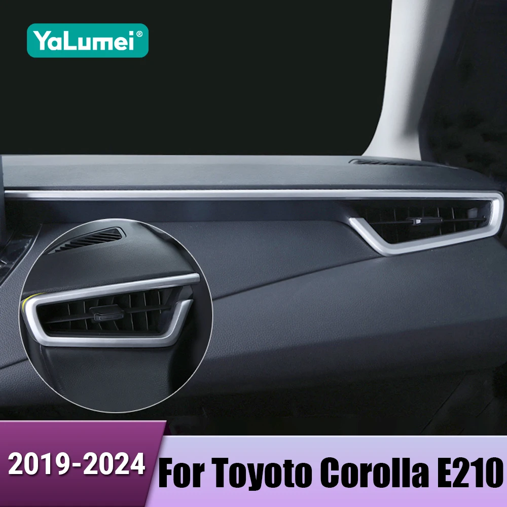 Auto Center Console Dashboard Panel Abdeckung Trim Aufkleber Zubehör Für Toyota Corolla E210 2019 2020 2021 2022 2023 2024 Hybrid