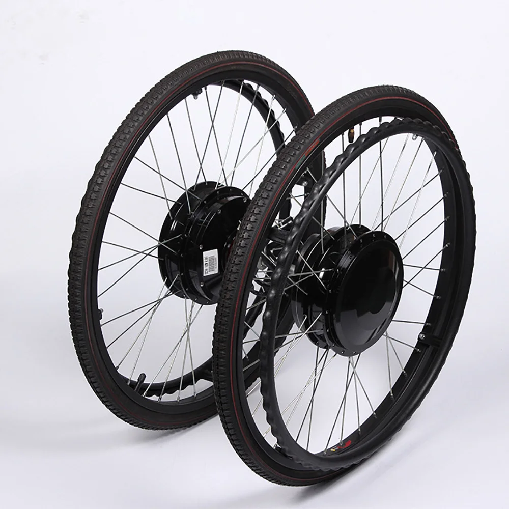 

Electric Wheelchair Wheel Hub Brushed Dc Motor 180W 24V Wheelchair Spokes Fat Tyre Wheelchair Parts