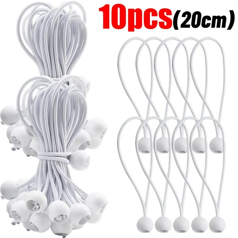 Outdoor Elastische Bal Touw Bungee Koorden Draagbare Tent Bevestiging Dekzeil Luifel Luifel Zware Tarp Vastbinden Tent Accessoires