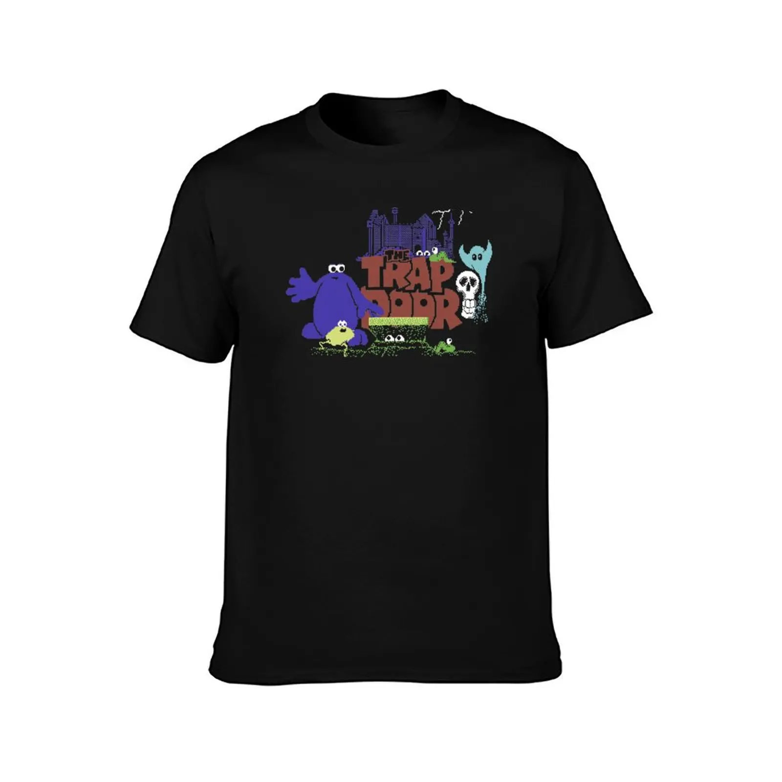 The Trap Door T-Shirt Classic Graphic Short Sleeve Top T-Shirt
