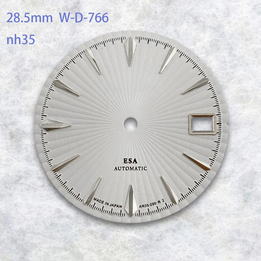 28.5mm Dial   S Logo For NH35/NH36  Automatic Movement  Watch Modification Accessories