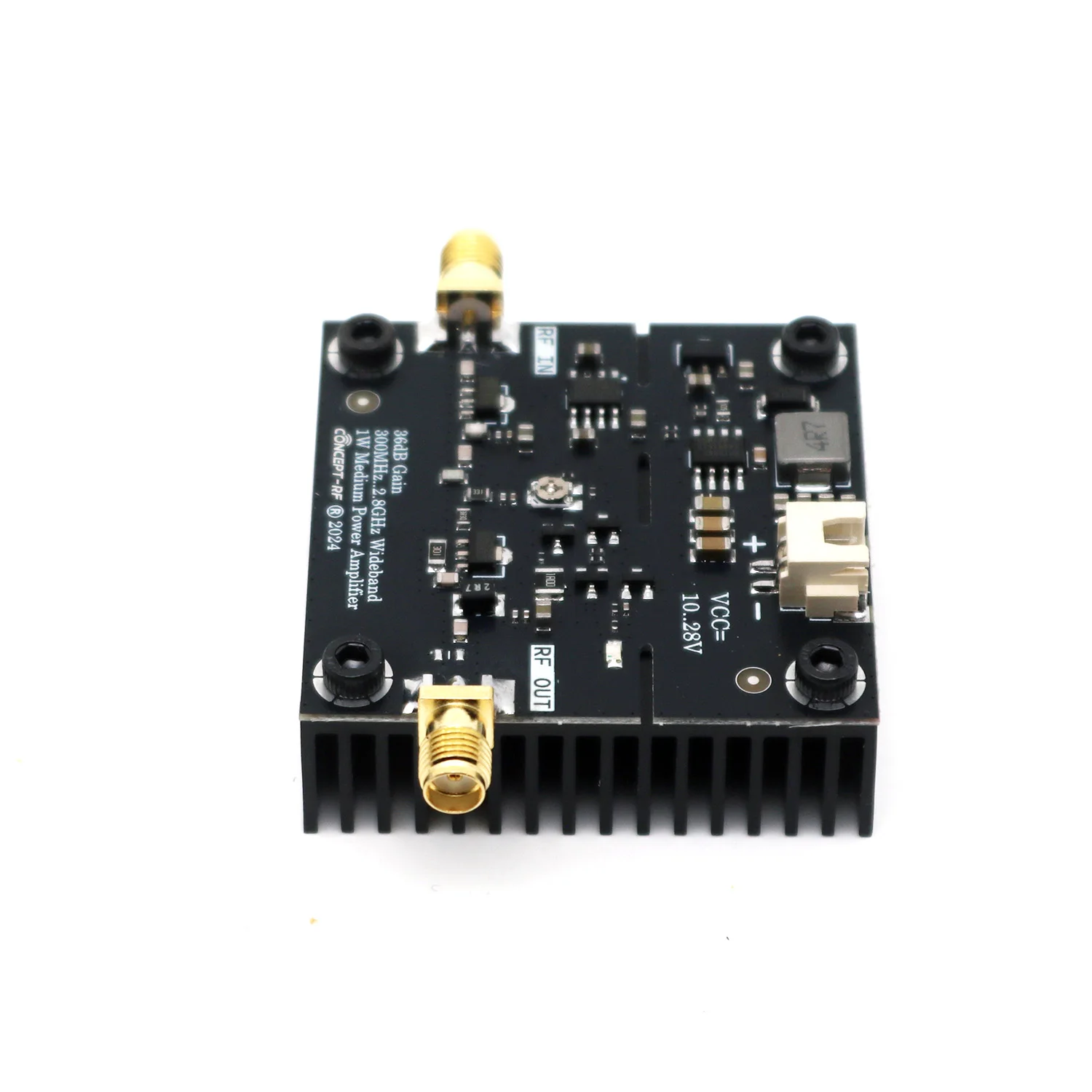 300M-2.8GHz 1W Wzmacniacz mocy RF 36dB Sterownik Radio Medium Wave UHF Nadajnik FM Walkie Talkie WIFI 2.4Ghz 433Mhz 915Mhz AMP — zdjęcie 7