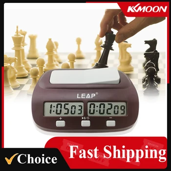 전문 디지털 체스 시계 카운트 다운 체스 타이머, 알람 전자 보드 게임 보너스 대회 마스터 토너먼트 