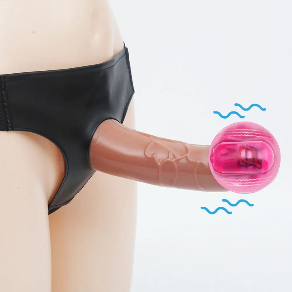 حزام على سراويل دسار جوفاء مثليه هزاز الشرج الديك G-بقعة الانتصاب مساعدة تسخير القضيب ED AID ديك لعبة الجنس للرجل #6