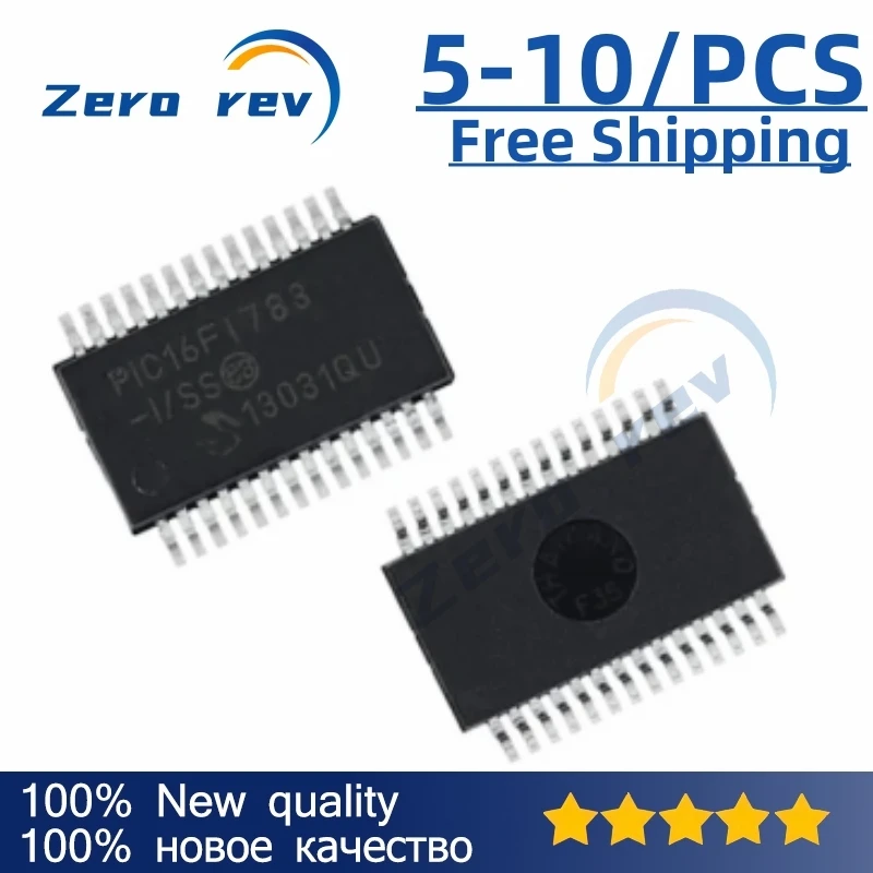 

5-10Pcs 100% New Free Shipping PIC16F1783-I PIC16F1713-ISS PIC16F726-I SS SSOP-28