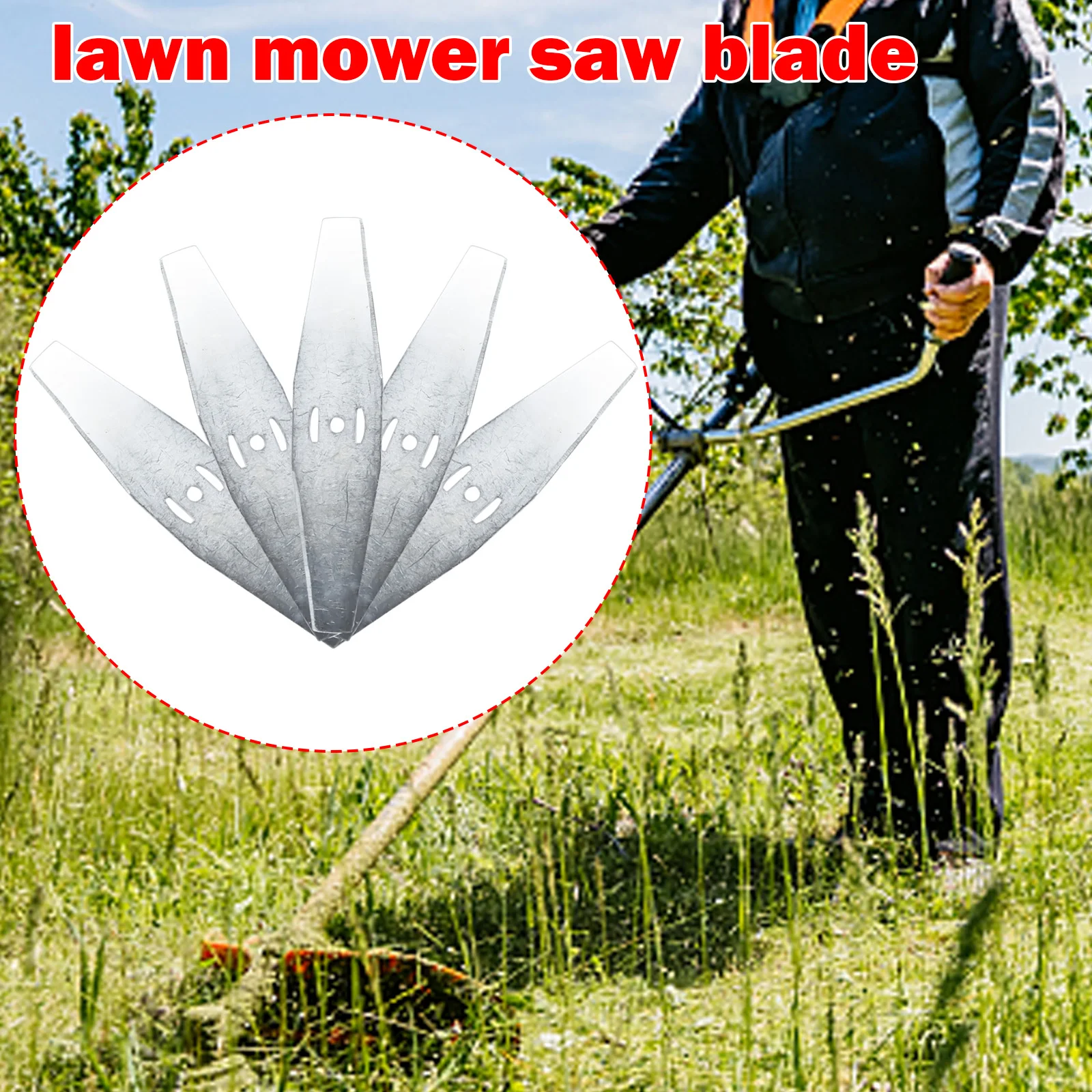 Trimmer Teile Rasenmäher Cutter Kunststoff Power Ausrüstung Sägeblätter Mäher Klingen Freischneider Für String Trimmer