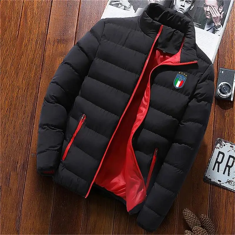 2024 Autumn and Winter Men\'s Outdoor Camping Thick Jacket Fashion Warm Coat Comfortable Street Fashion Versatile